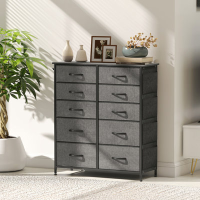 86 cm W Chest of 10 Drawers