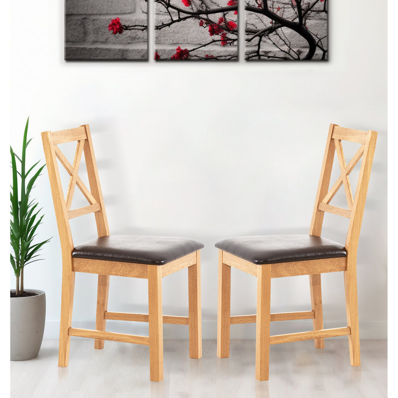 Upholstered Dining Chair, Brown