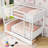 Wood Bunk Bed With 2 Drawers-1006383795-1006383796