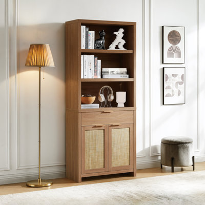 Dearbhaile 73"H Storage Bookcase by Millwood Pines