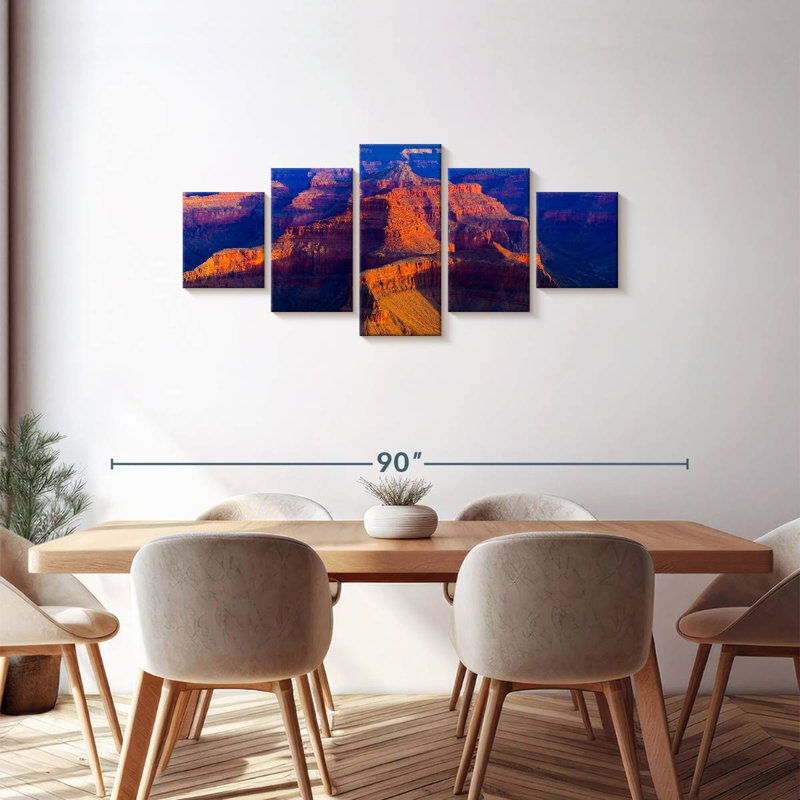 Ultramarine Grand Canyon, 30" H x 68" W