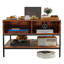 Table basse à plateau rabattable avec rangement