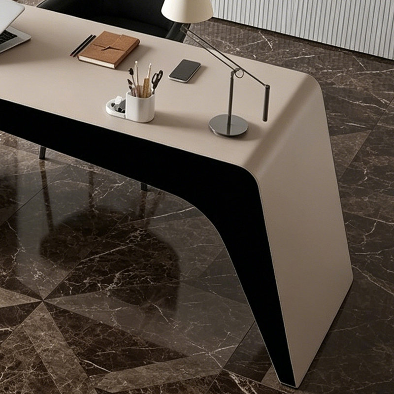 Simple and modern style desk, 29.53" H x 62.99" W x 31.5" D