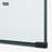 Arden 34" W x 78" H Fixed Framed Shower Screen with 3/8" Striped Clear Glass
