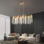 Lustre contemporain à branches en cristal à intensité variable-26142244
