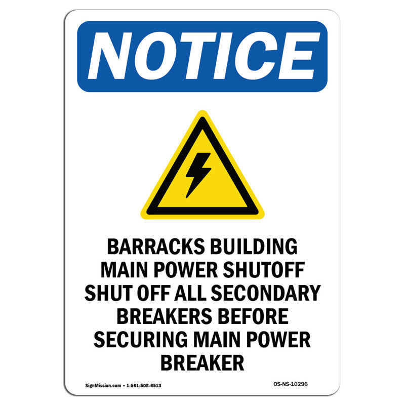 Heavy Duty Sign