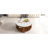 Large round ottoman coffee table | 2-tier button tufted design | wood shelf storage | waterproof linen upholstery | wheeled footrest