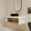 36" Wall-Mounted Single Bathroom Vanity Set With Ceramic Top Sink-134377856-134478763