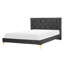 Rajmund Upholstered Velvet Bed-396149251-396149254