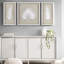 3 Rice Paper Leaves Art - Handmade Detail Indoor Hanging Decor Wall Frame Indoors