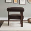 Fauteuil d'appoint rembourré avec accoudoirs arrondis arrondis-1180719747