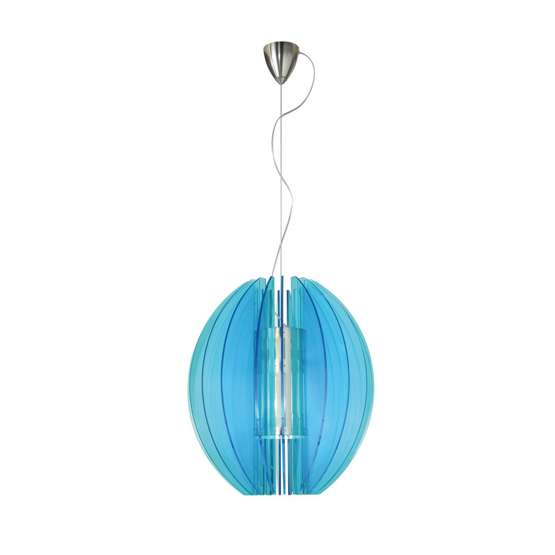 Mercer 1 - Light Sphere Pendant, Blue