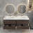 70.4'' Double Bathroom Vanity with Plastic Top-232566089