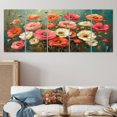 Vannatter - Poppies Wall Art Living Room Set