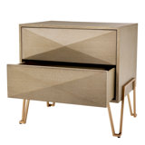 Hairpin 2 - Drawer Nightstand