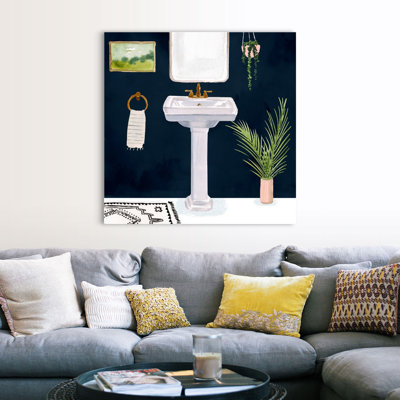 Boho Bath Sinks I - reproduction d'art sur toile