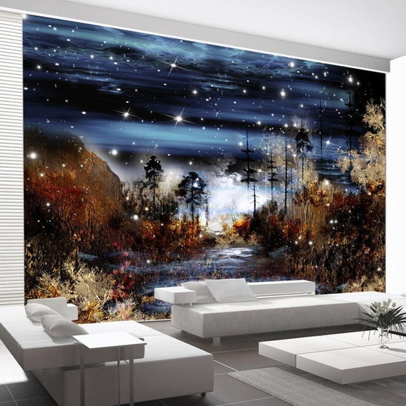 Wall Mural, 55" L x 78" W