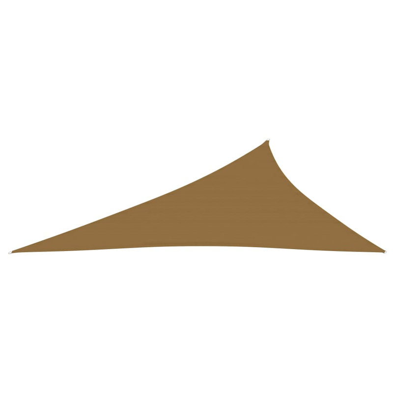 Finesse 4m x 5m Triangular Shade Sail, Taupe
