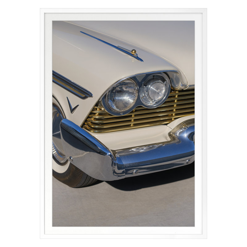 Classic Car 7 Print by Payne, Mimi, White Single Picture Framed, 30'' H x 22'' W