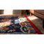 Blue Rare Antique Cloud Band Chinese Saddle Horse Cover Rug Set