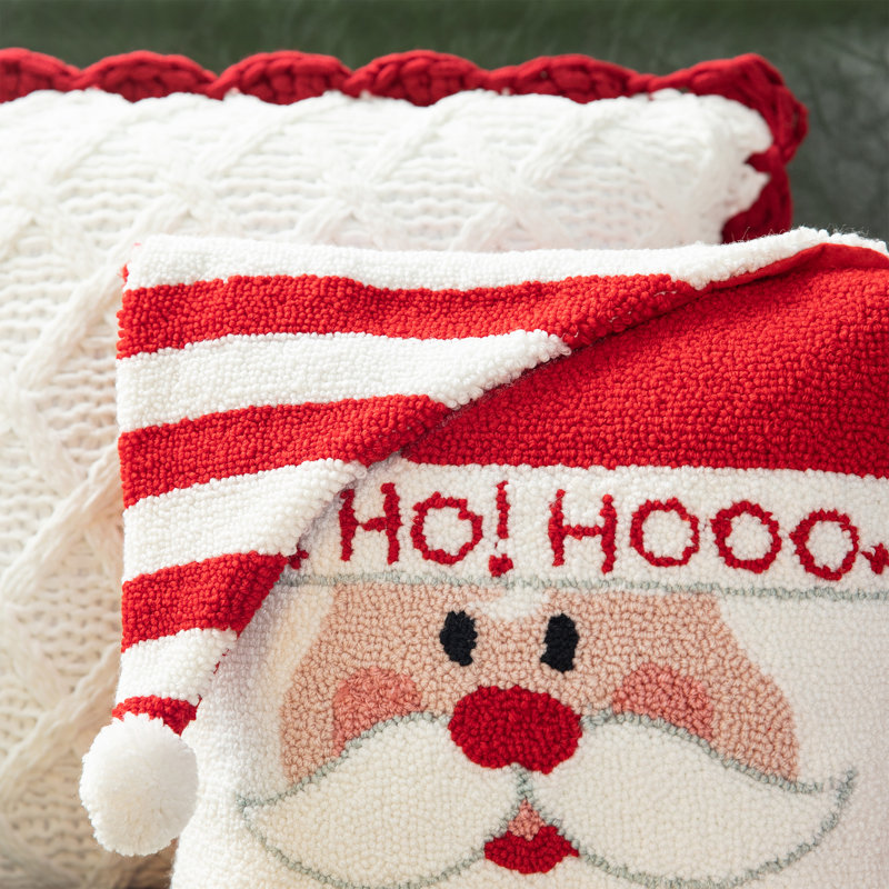 Traditional Holiday Pillow 3D Throw Pillow