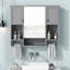 Armoire de rangement murale moderne 35 po x 28 po-1634295508