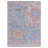 Pacific Ushak Wool Weft 8x10 Ivory / Blue Transitional Hand Knotted Rug
