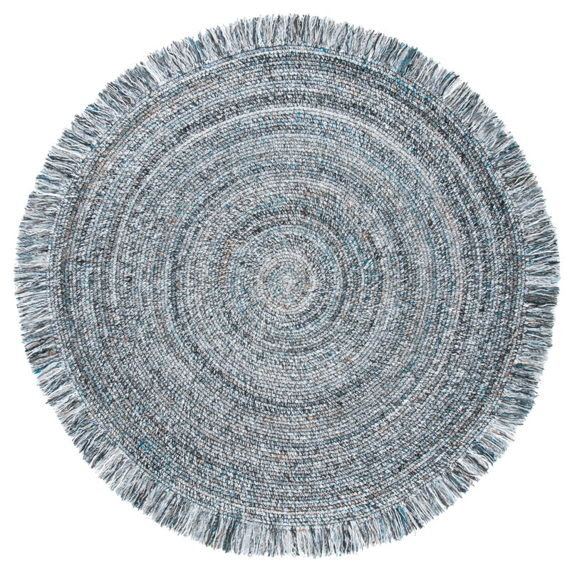 Aleesia Handmade Performance Rug, Round 6'