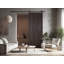 Porte de grange coulissante en bois manufacturé Optima avec trousse de quincaillerie-103958563-103958564