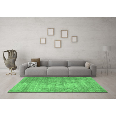 Chenille Washable Abstract Indoor Rug