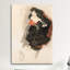 «Study for Judith II» par Gustav Klimt, reproduction d'art sur toile tendue-551352446-551361556-605514456