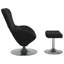 Fauteuil œuf avec repose-pieds vidaXL