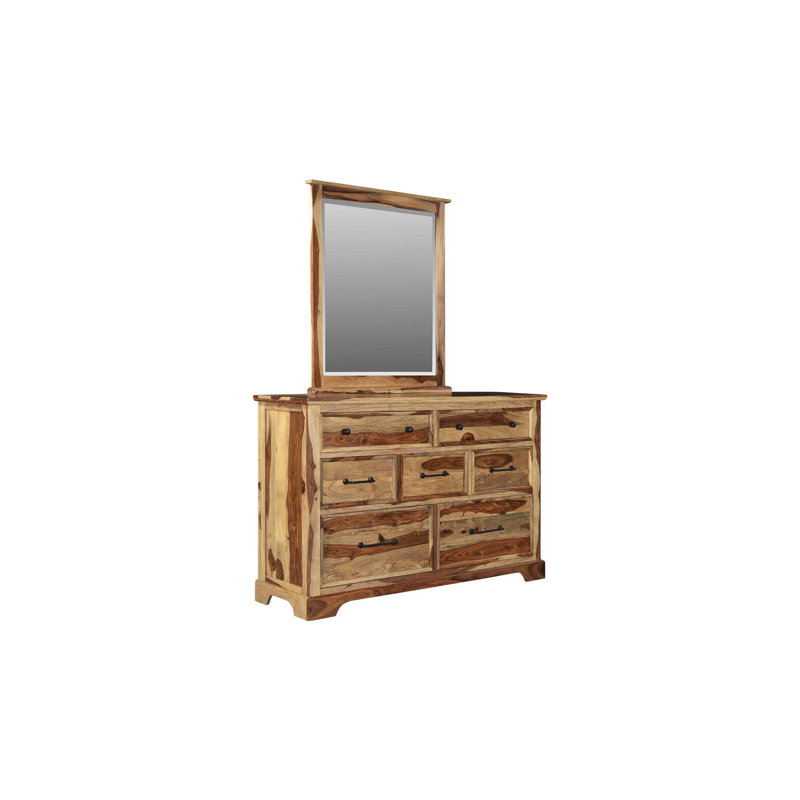 Commode 7 tiroirs, Naturel