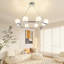 Lustre rond en cristal 35,4 "DEL-923524984