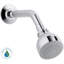 Coralais 2.5 GPM Full/Standard Fixed Shower Head-952525621-1065031929
