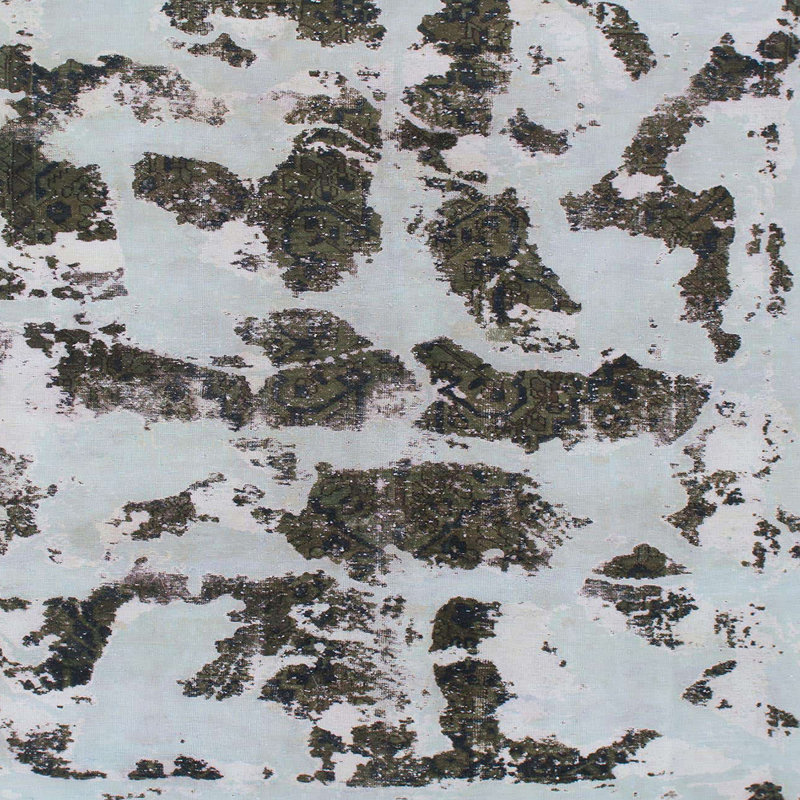 Abstract Indoor Rug, Square 3'