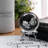 Whimsical 60mm 3d Butterfly Sunflower Crystal Ball With Stand