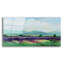  «May Lavender Field 1» par Silvia Vassileva, art mural en verre acrylique, 24 po x 12 po-1937398660