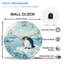 Horloge murale mignonne pingouin