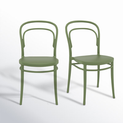 Farrah Outdoor Stacking Dining Side Chair