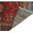 One-of-a-Kind 3'2" x 11'10" 1980s Runner Wool Area Rug in Blue and Red