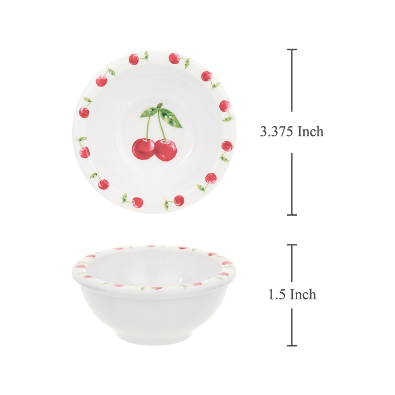 3 3/8" Mini Bowl S6, Cherry