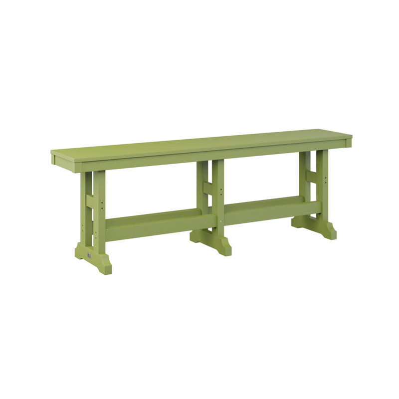 Banc de jardin berlinois 66 po Berlin, Vert kiwi, H 23 po x l 66 po x P 12,5 po