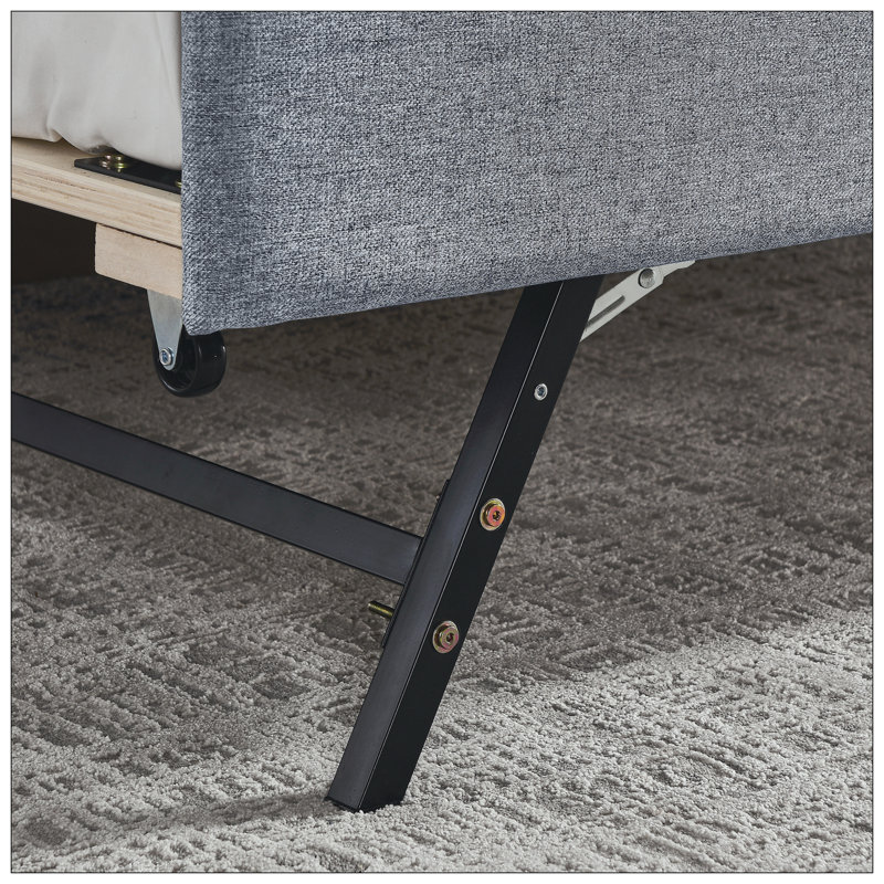Lit pour chambre à coucher, Gris