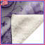 Couvertures mauves à motif floral cachemire-123421809