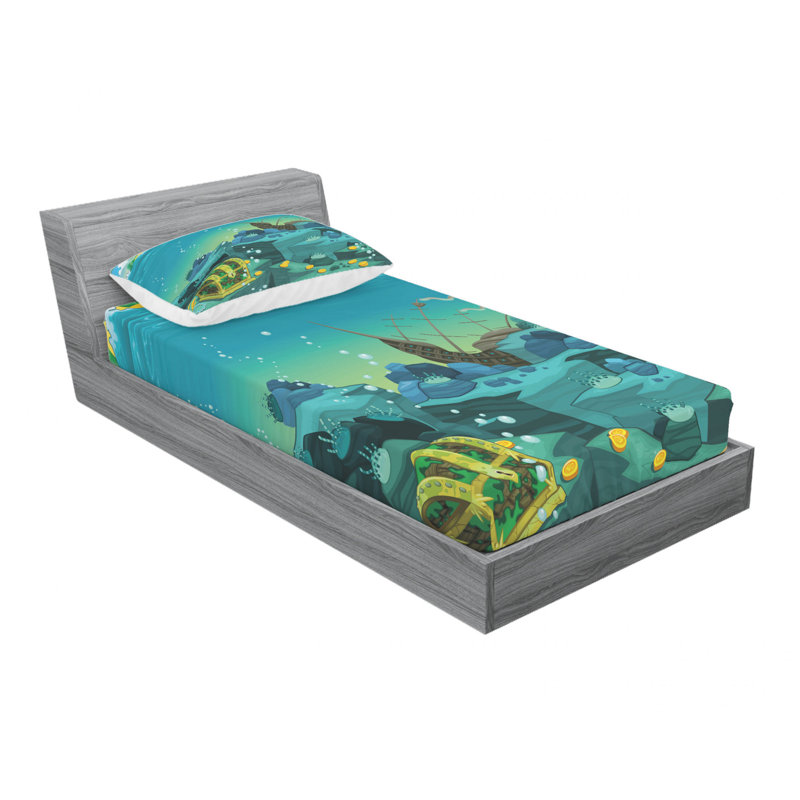 Microfiber Sheet Set, Twin XL Sheet Set + Fitted Sheet + 1 Pillowcase