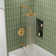 10" High-Pressure Wall Mount Rainfall Tub And Shower Faucet with Rough-in Valve