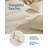 REST® Evercool® Breathable Luxury Bedding Flat Sheet For Hot Sleeper And Night Sweats, Bed Sheet With Woven Ionic+ Self Cleaning Silver Yarn For Sensitive Skin-112202015-112202014