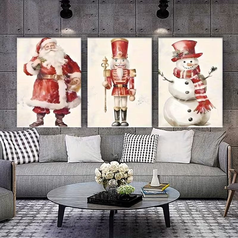 3 Piece Wrapped Canvas Print