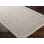 Tapis oriental en polyester tissé à la machine Don / Gris clair / turquoise-1106373984